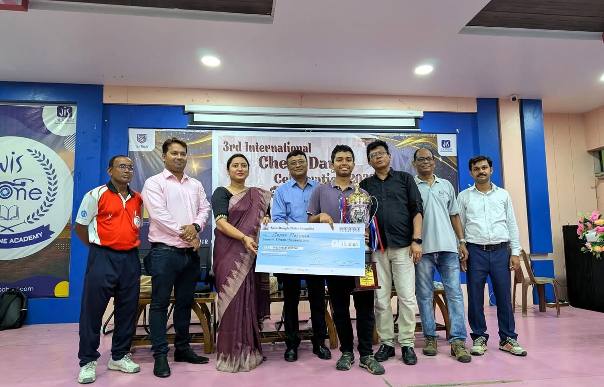 Kolkata Hosts Record Turnout at 3rd International Chess Day Celebration