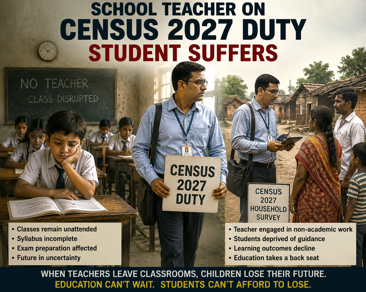Census Duty Takes Teachers Out of Classrooms, Schools Fear Academic Setback