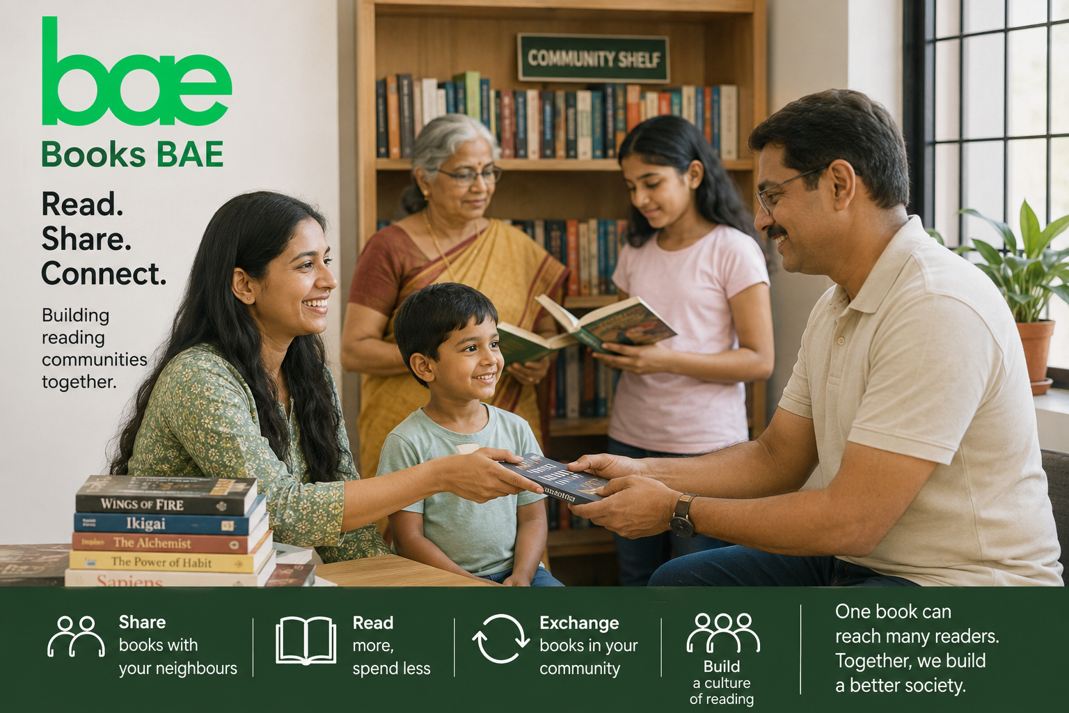 Books BAE – Building Reading Communities