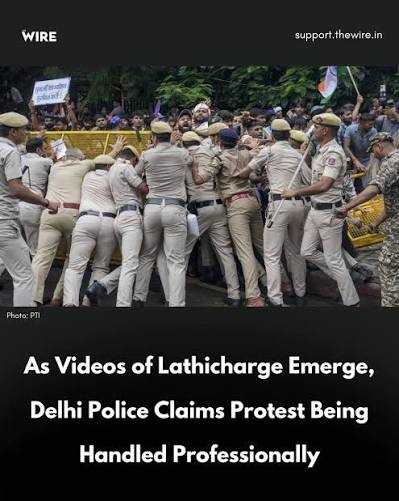 Police Use Force as Protest Escalates in Delhi; Authorities Defend Crowd-Control Measures