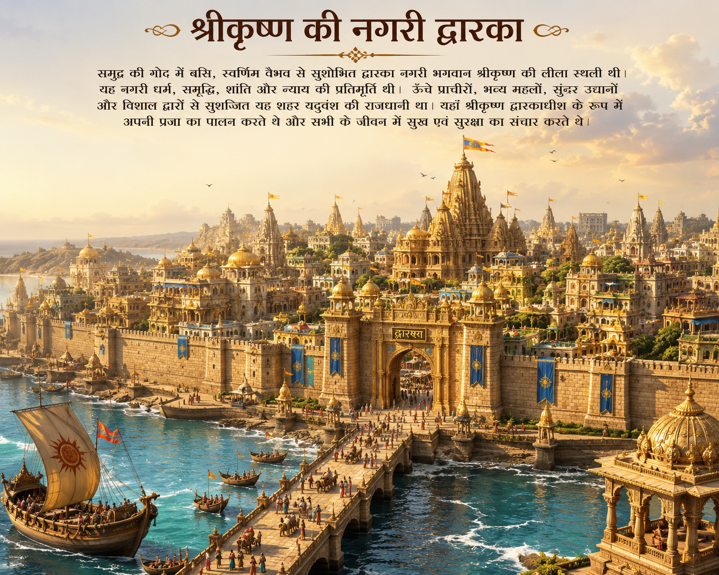 श्री कृष्ण की नगरी द्वारका