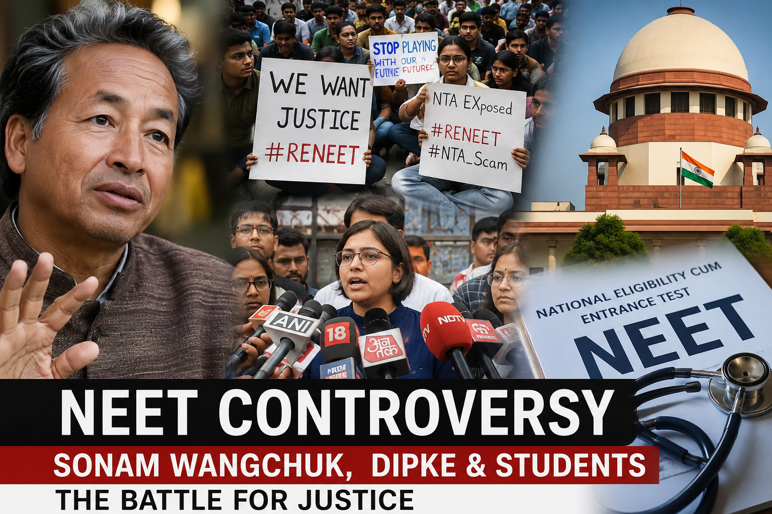 NEET Row Sparks Fresh Debate as Student Concerns Intersect with Political Narratives