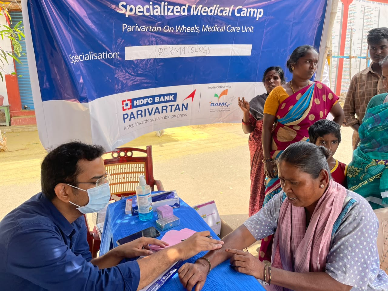 Special Dermatology Medical Camp Conducted at Coimbatore,Konavaikan Palayam