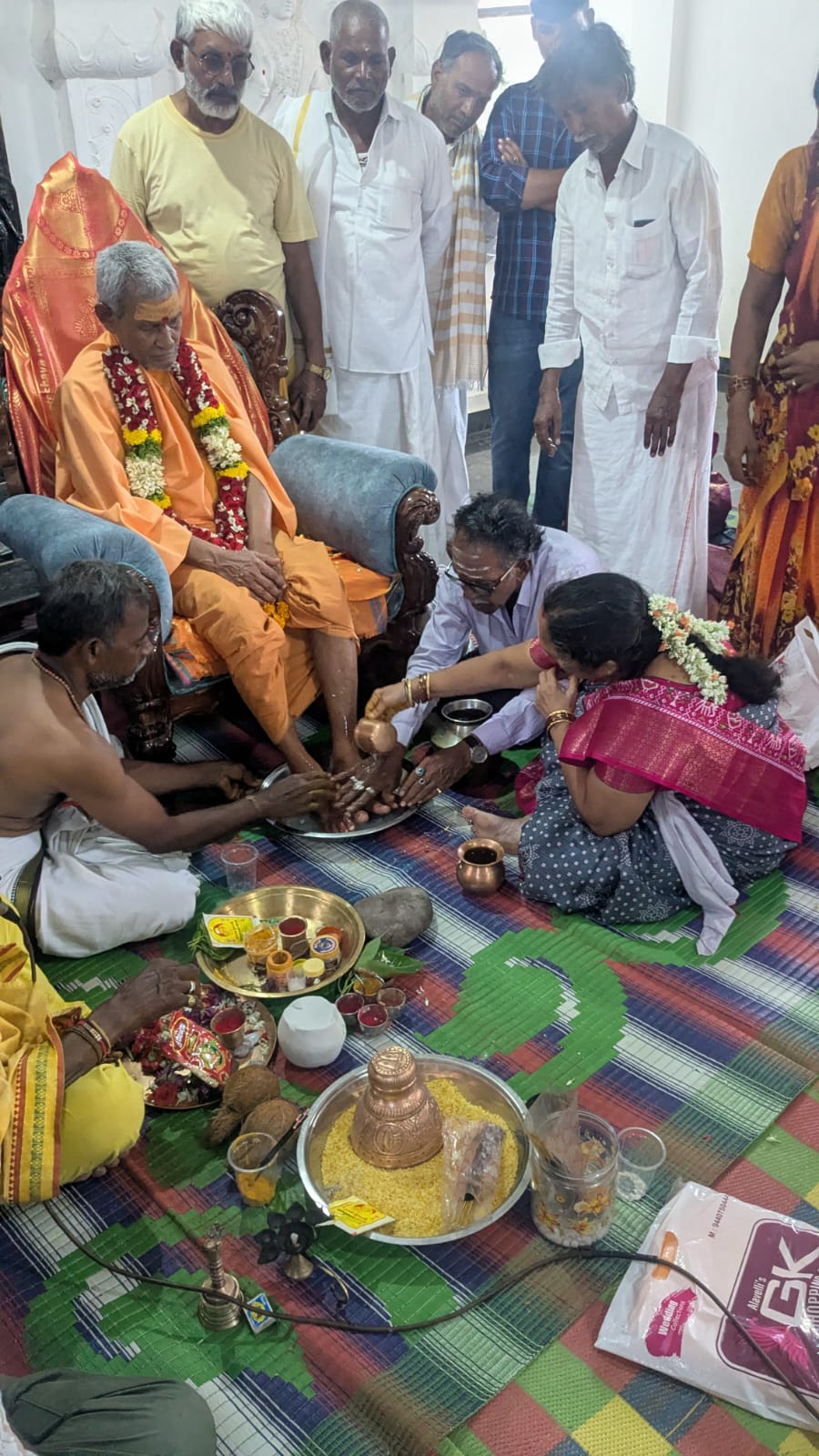 కన్నుల పండుగగా జరిగిన గురుపూజోత్సవం
