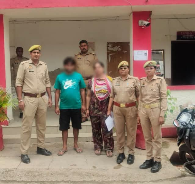 उरई पुलिस ने किया सनसनीखेज अपहरण व हत्या कांड का खुलासा, 50 हजार का इनामी आरोपी व महिला गिरफ्तार