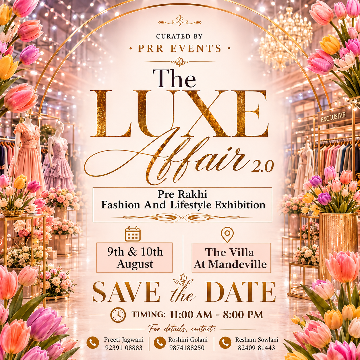 The Luxe Affair 2.0 Returns to Kolkata with a Grand Pre-Rakhi Fashion & Lifestyle Exhibition