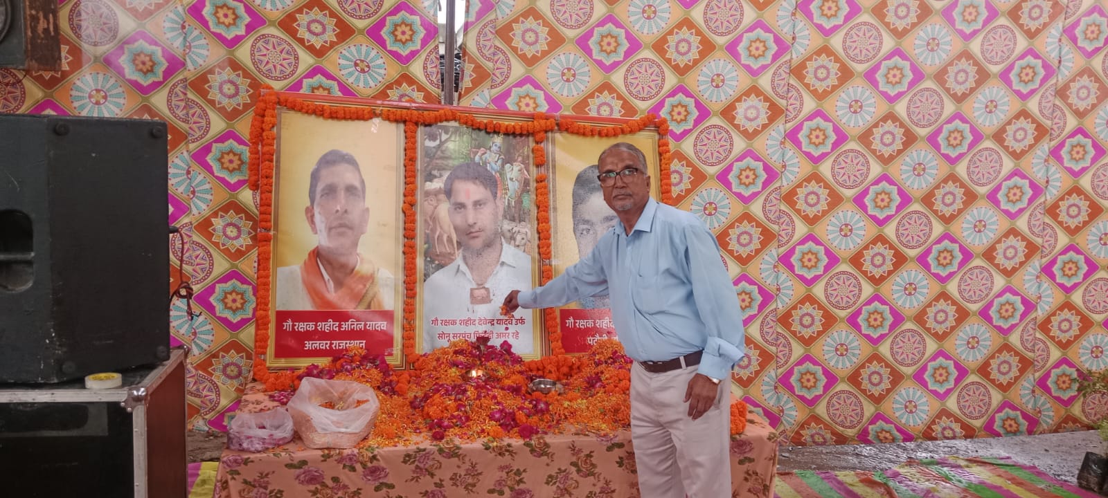 अमर बलिदानी गौ रक्षक सोनू सरपंच फिदेड़ी की द्वितीय पुण्यतिथि पर भव्य श्रद्धांजलि सभा एवं विशाल रक्तदान शिविर का आयोजन