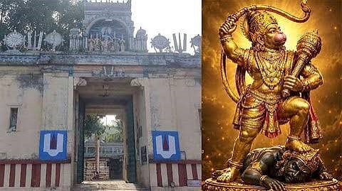 சனி தோஷம் போக்கும் வீர ஆஞ்சநேயர்...