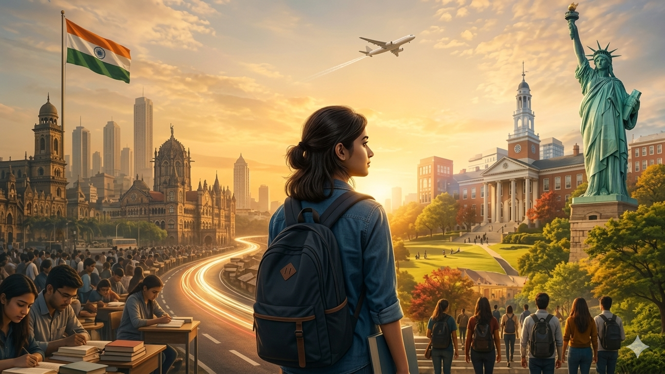 Visas for Indian students to the US decreased by 62% in 2025, while student visas to Chinese only dropped by 34%.