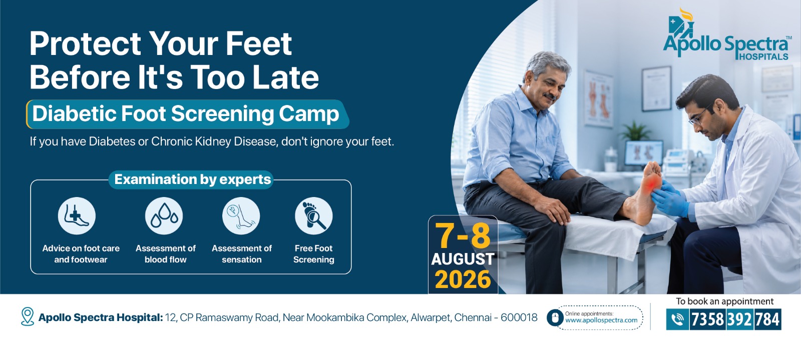 Strengthened diabetic healthcare services with launch of Advanced Super Specialty Diabetic Foot Care Clinic