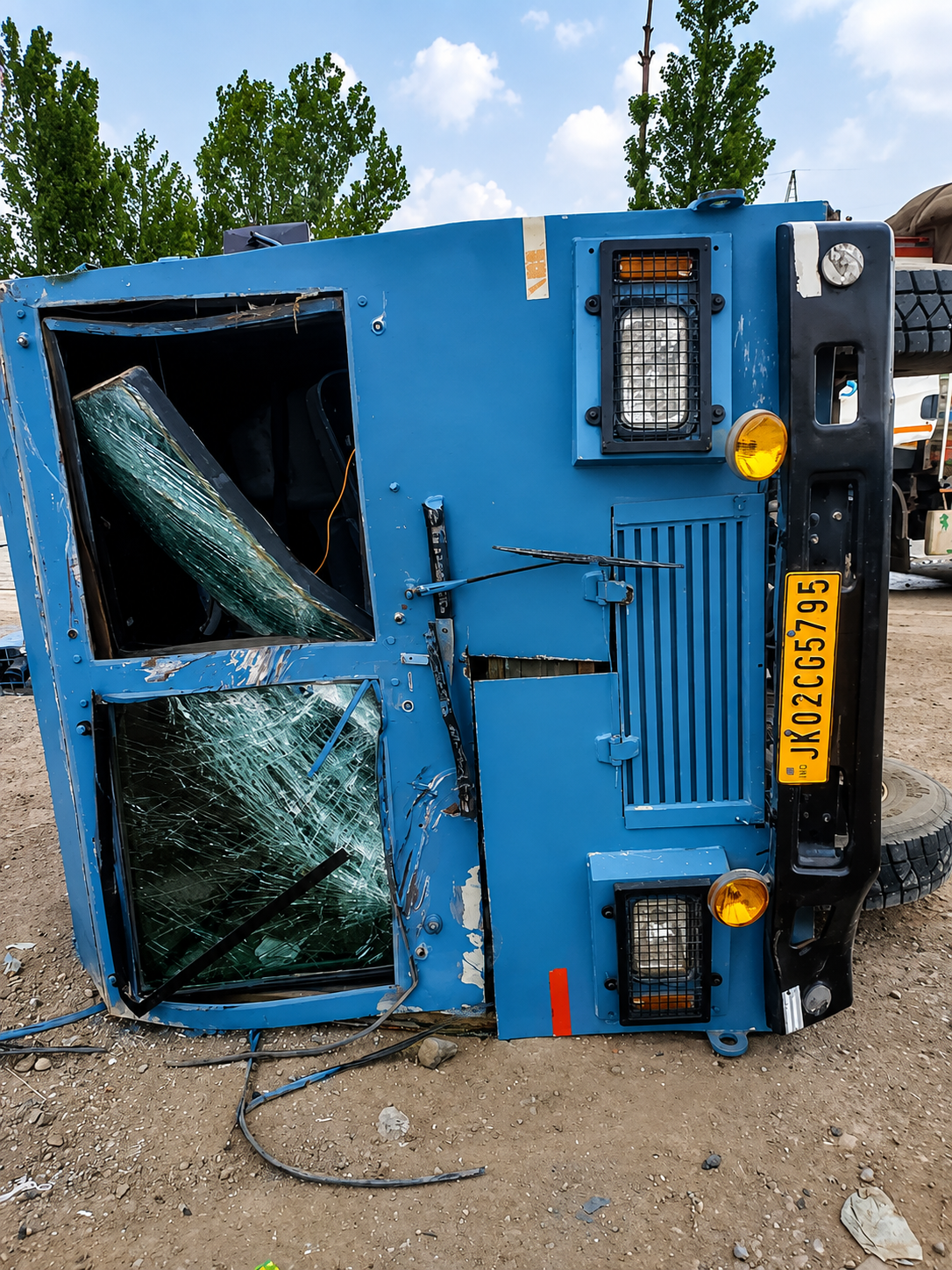 Five CRPF Personnel Injured in Qazigund Highway Collision