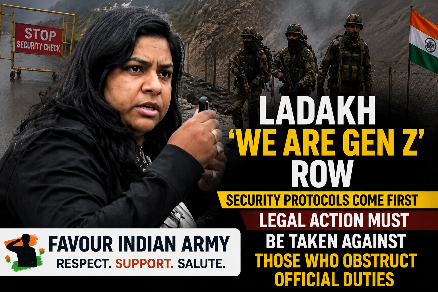 Ladakh ‘We Are Gen Z’ Row: Security Protocols Come First, Legal Action Needed Against Those Who Obstruct Official Duties