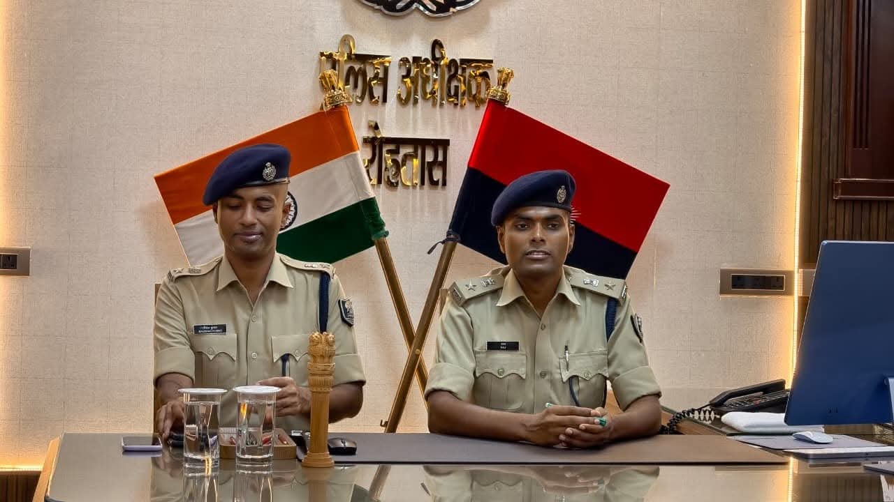 रोहतास के नए एसपी मिस्टर राज ने संभाली कमान, कहां कानून व्यवस्था और जनता की सुरक्षा पहली प्राथमिकता