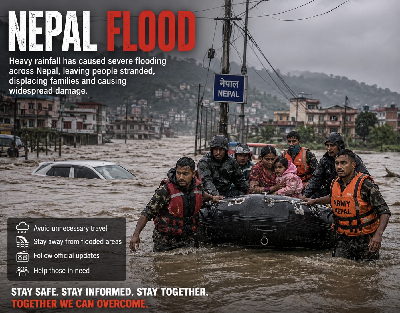 Nepal Flood Disaster: Hundreds Dead and Many Still Missing After Catastrophic Flash Flood.
