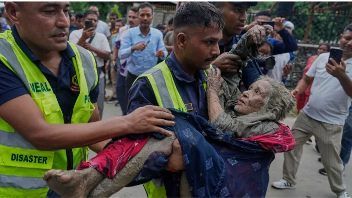 ‘A warrior’: How a 97-year-old survived Nepal floods