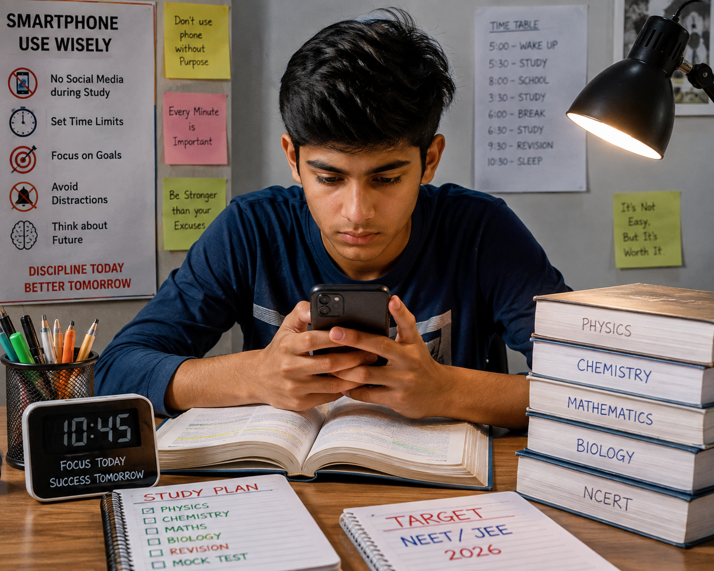 Mobile phones use in Adolescent