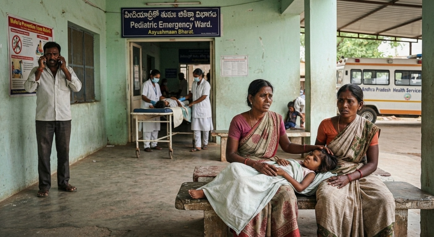 1 Dead, 47 Children Hospitalized in Andhra Pradesh After Consuming Preventative Malaria Medicine