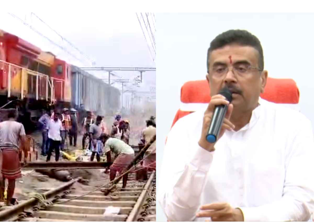 Arrangements have been made to provide food on the train for passengers stranded due to the landslide at Farakka, and additional buses are being provided free of charge, Suvendu stated.