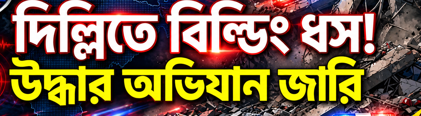 Bengali BREAKING News DELHI | সত্য নিকেতনে 5 তলা PG বিল্ডিং ধস! 40-50 জন ছাত্র আটকে, 1 জনের মৃত্যু। NDRF যুদ্ধকালীন তৎপরতায় উদ্ধার চালাচ্ছে। ভিতর থেকে ফোন করে সাহায্য চাইছে ছাত্ররা। 🙏