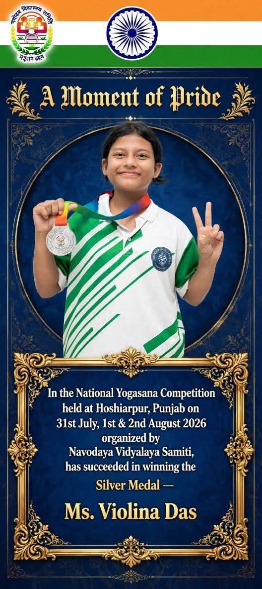 From a Remote Village to the National Spotlight: Violina Das Brings Glory to Assam with Silver Medal