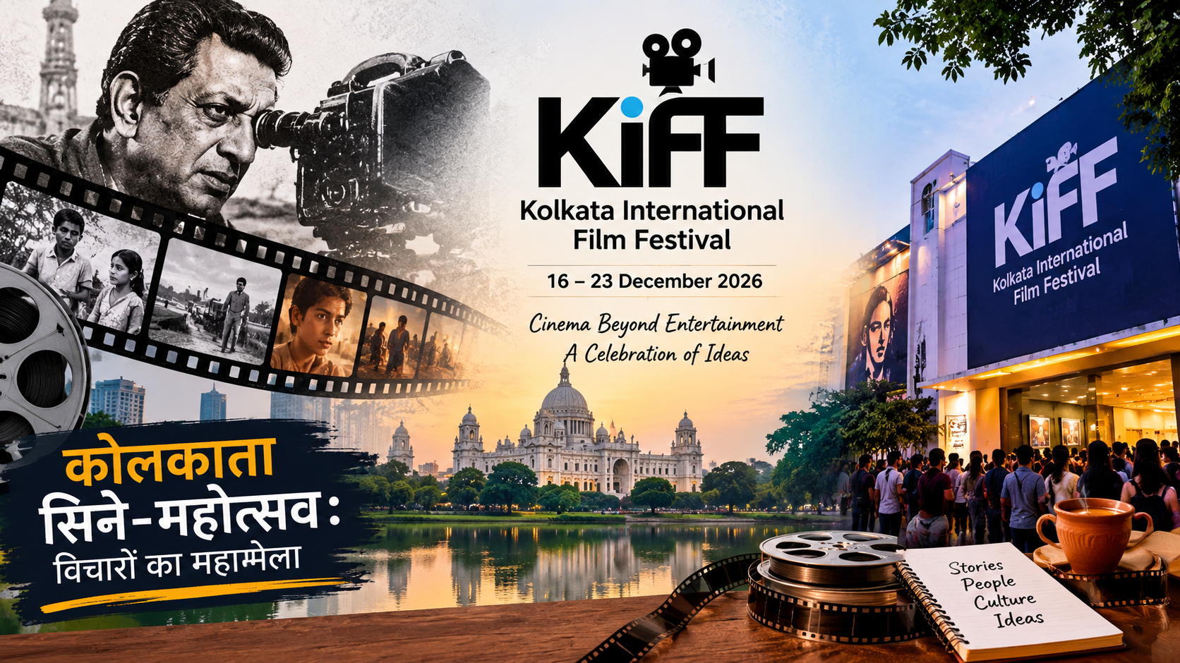 Kolkata International Film Festival (KIFF) 2026, Kolkata सिने महोत्सव : विचारों का महामेला
