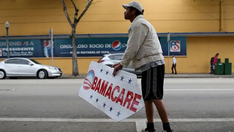 Trump promises to send $500 to nearly 1 million Americans for Obamacare 'overcharges'