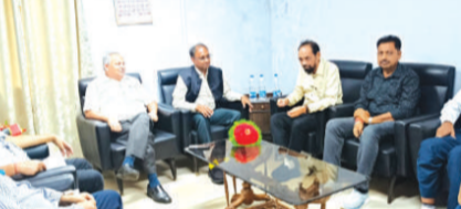 मुसाबनी-बागजाता माइंस मुख्य सड़क का जल्द होगा निर्माण, सांसद विद्युत वरण महतो ने UCIL CMD से की मुलाकात