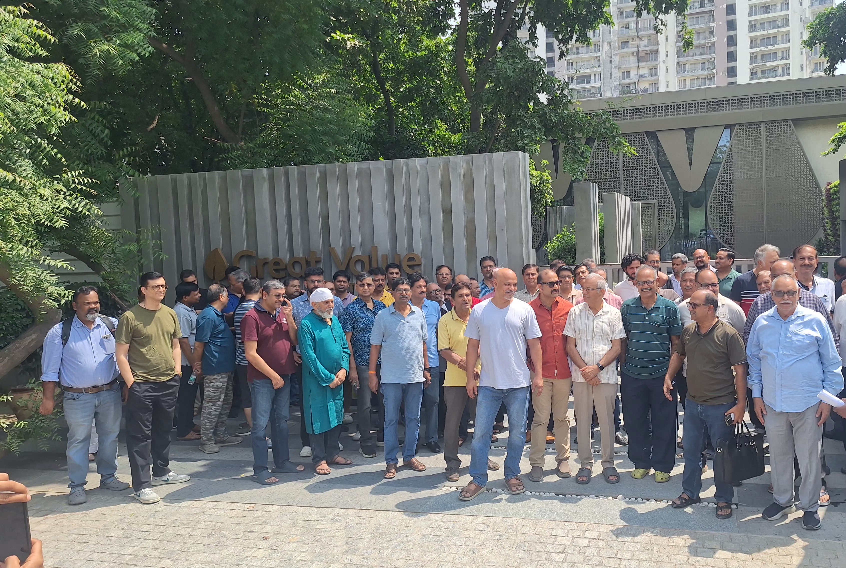*Great Value Sharanam Residents Take a Major Decision — Hunger Strike from September 19*