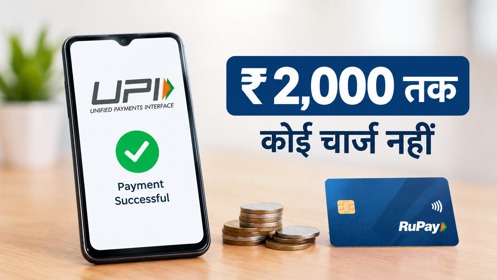 UPI पर ₹2,000 तक कोई चार्ज नहीं, नए नियम से क्या बदला? जानिए पूरी जानकारी