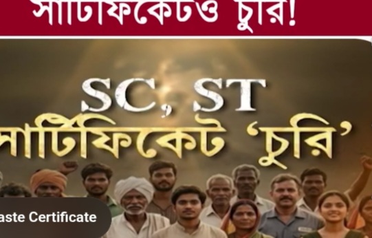 SC ST CERTIFICATE SCAM