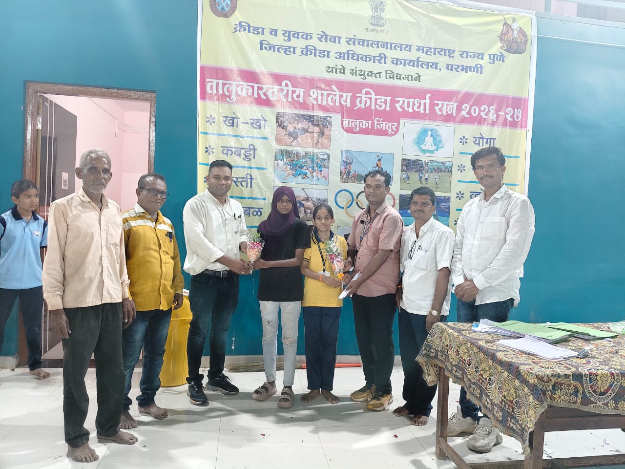 Kalyani Gite and Shivam Ghuge Selected for District Chess Championship; Samruddhi Aghav and Alfiya Shaikh for Carrom
