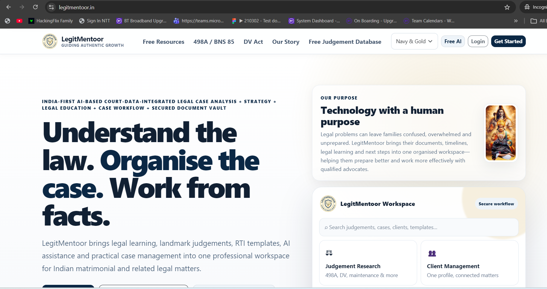 LegitMentoor.in Is Bringing AI Closer to India’s Citizens and Lawyers — One Legal Problem at a Time