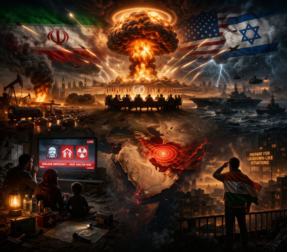 Rising Iran–US–Israel Tensions Spark Global Anxiety as Nuclear War Fears Surface