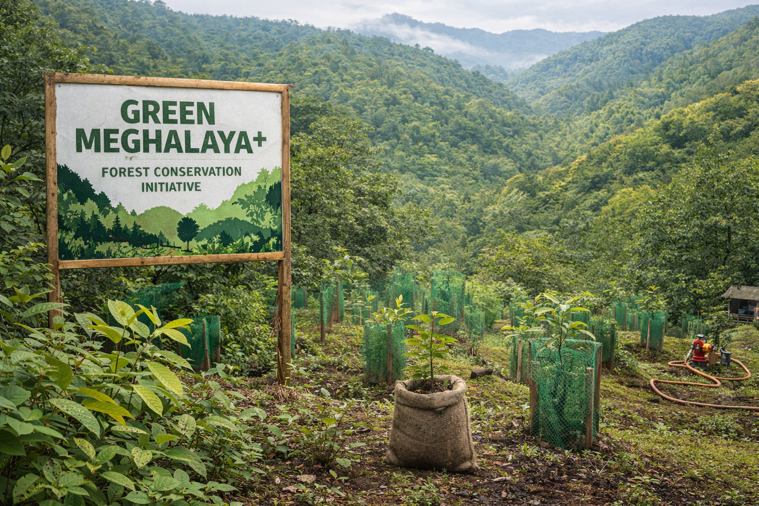 Meghalaya Launches Major ‘Green Meghalaya+’ Forest Conservation Plan