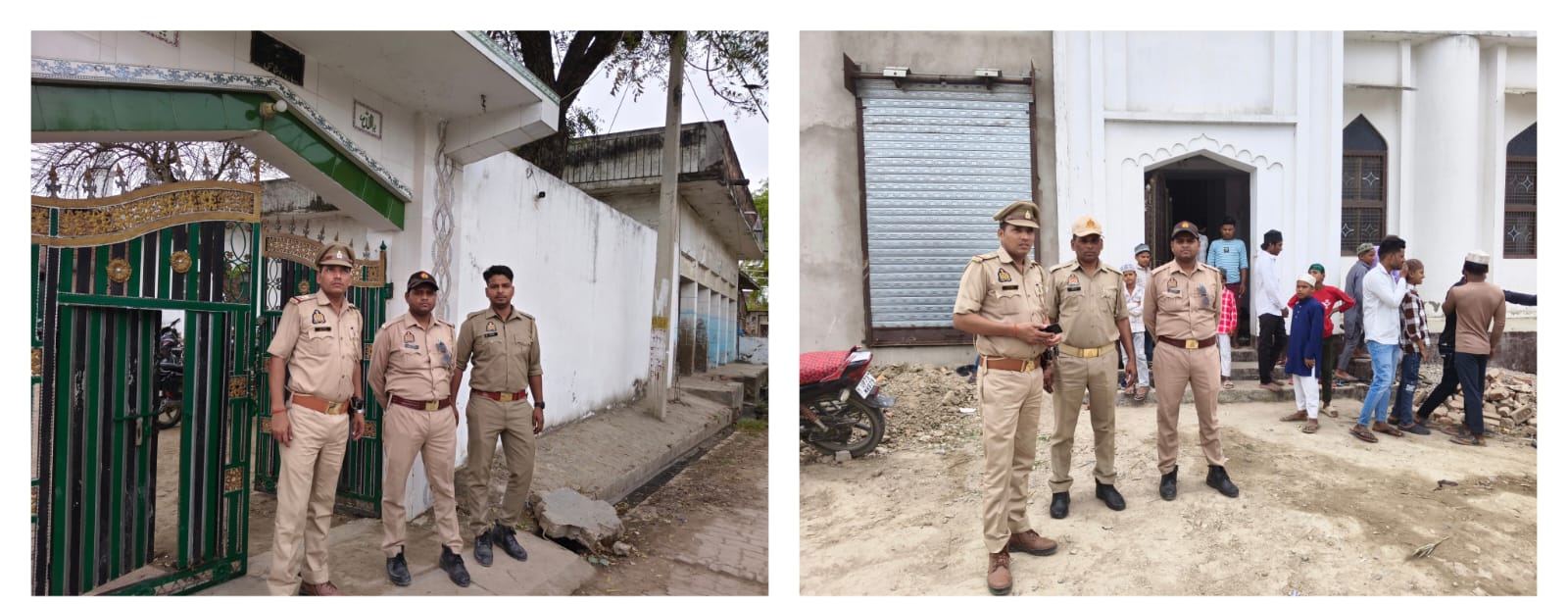 *पुलिस अधीक्षक के निर्देश में अलविदा जुमा पर नारा चौंकी इंचार्ज विकास मिश्रा सभी जगह पहुंचे नारा, पुलिस रही हाई अलर्ट* (आनन्द कुमार द्विवेदी/ कौशाम्बी ब्यूरो)