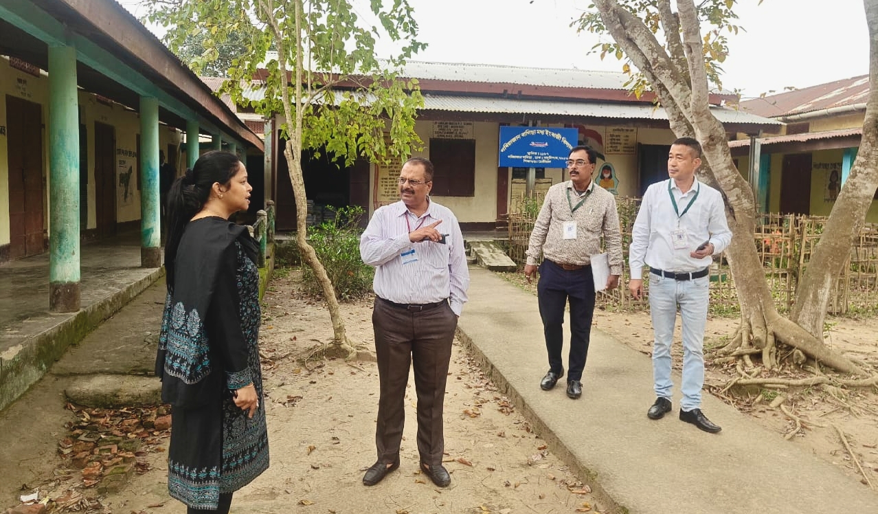 General Observer Reviews Election Preparedness in Bokakhat Legislative Assembly today .