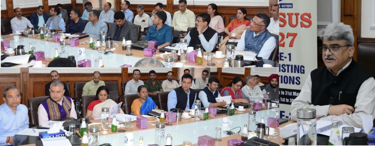 Digital Census-2027 Preparations Reviewed in J&amp;K; CS Atal Dulloo Chairs High-Level Sensitisation Meeting