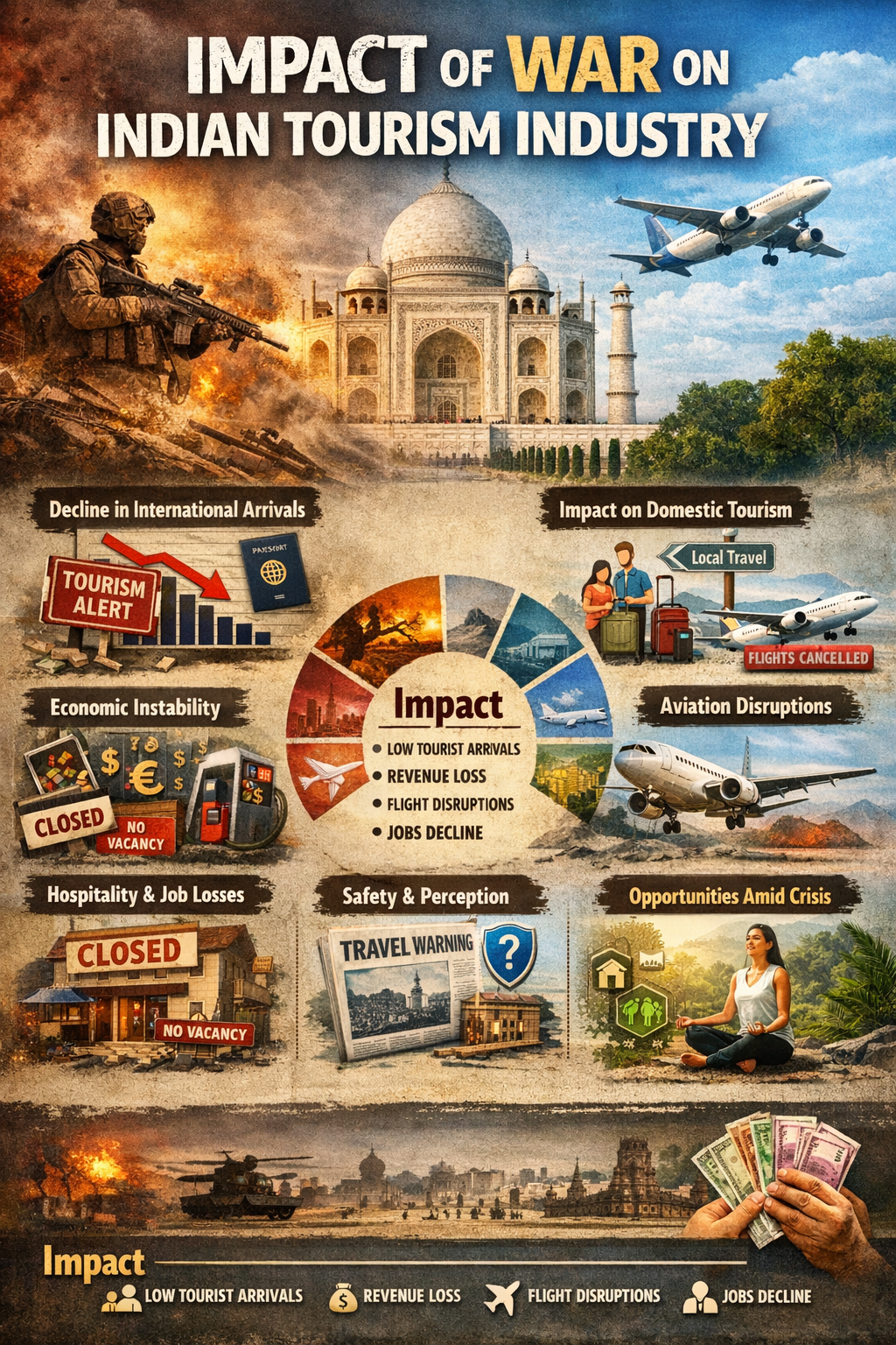 Impact of War on Indian Tourism Industry