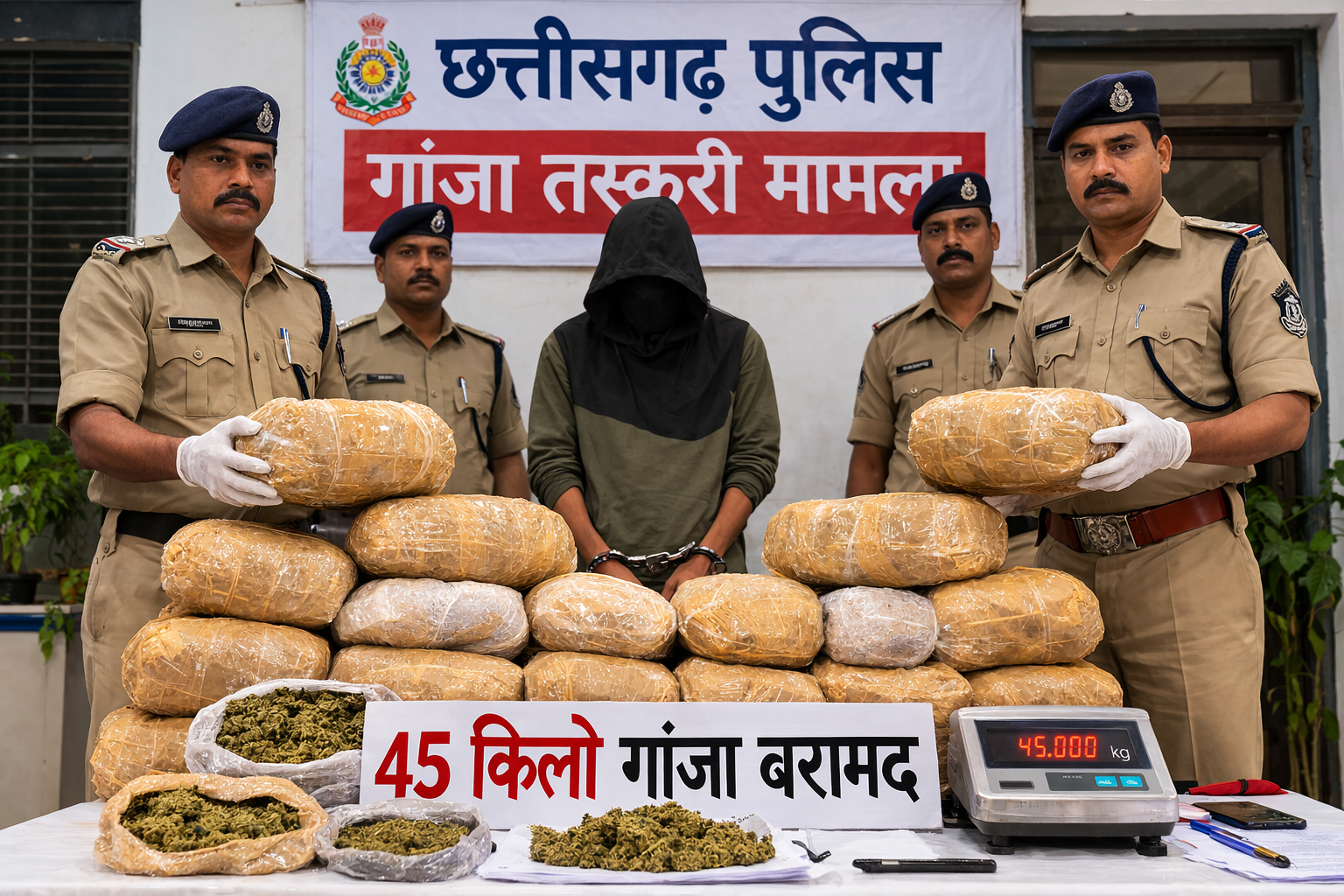 45 किलो गांजा तस्करी केस में नाबालिग को जमानत नहीं