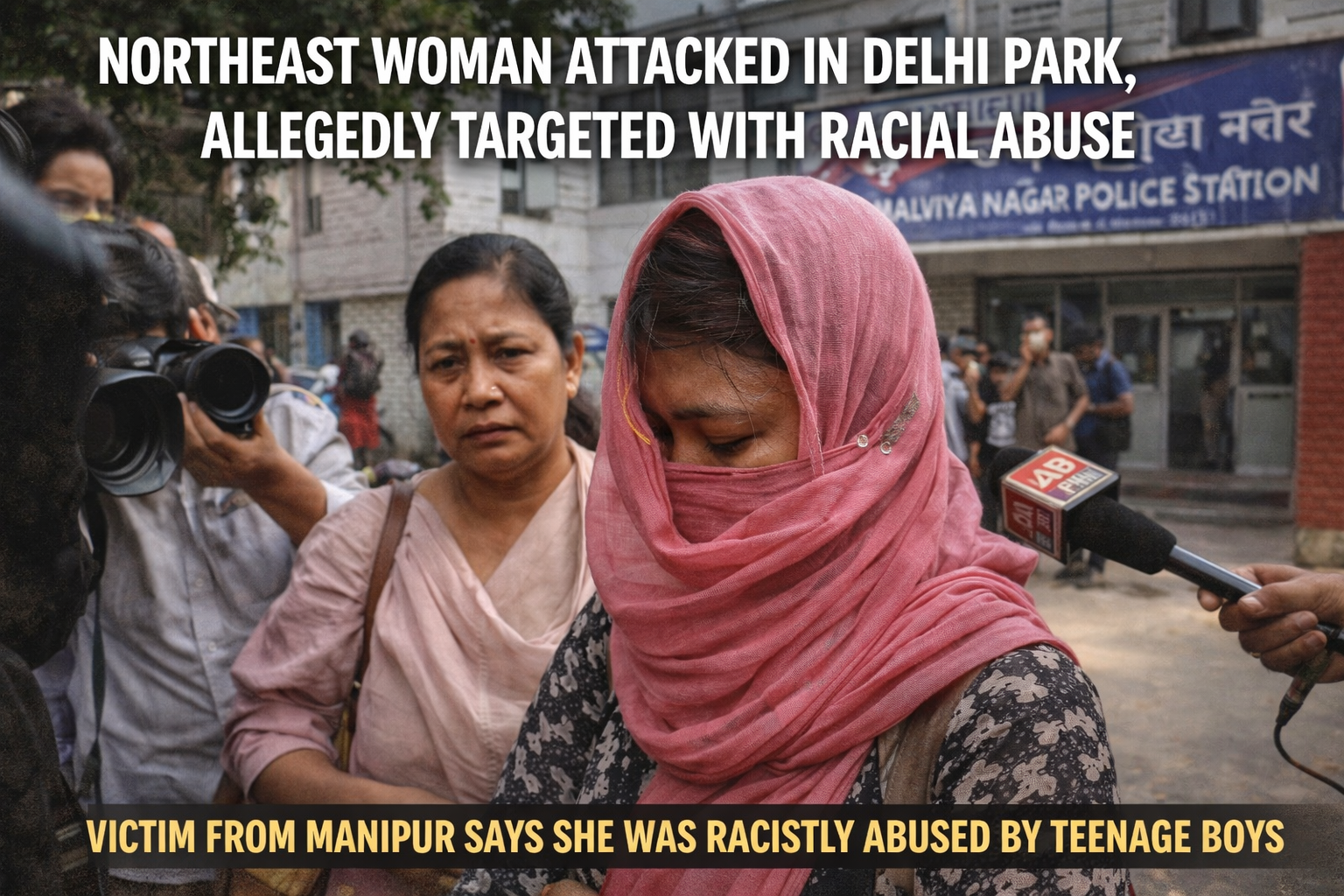 Northeast Woman Attacked in Delhi Park, Allegedly Targeted with Racial Abuse
