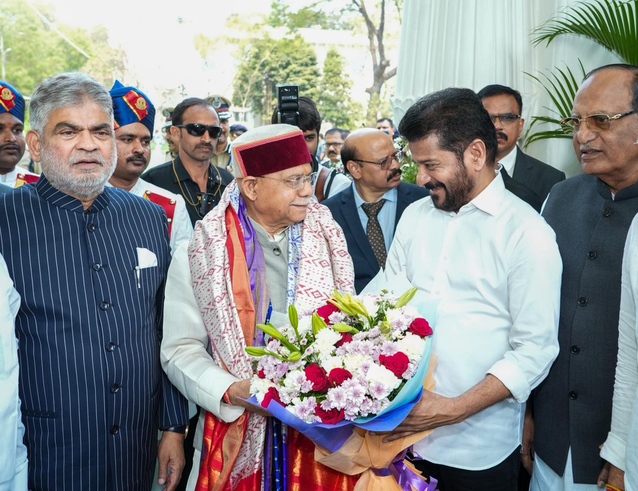 Telangana Thalli Statue Unveiled at Assembly Premises