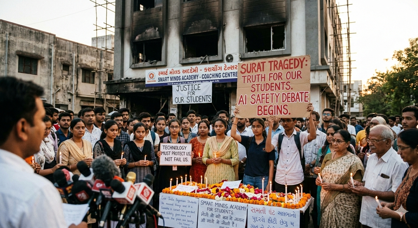 Surat Tragedy Sparks Global Debate on AI Safety After Two Students Found Dead
