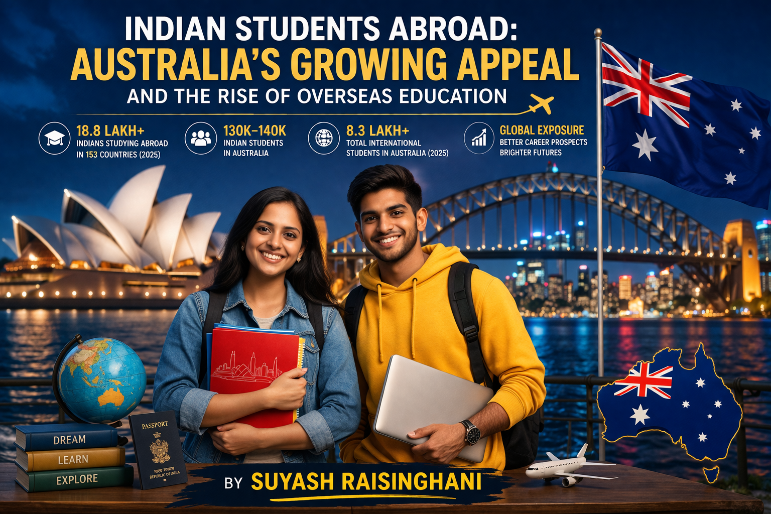 Indian Students Abroad: Australia’s Growing Appeal and the Rise of Overseas Education