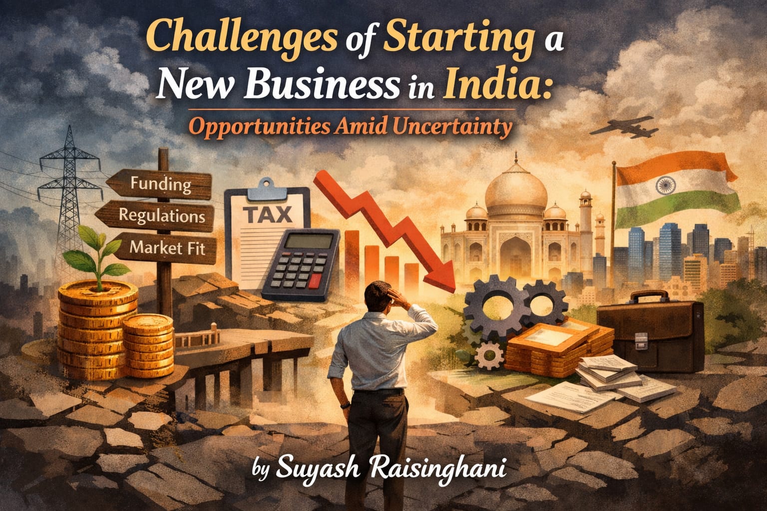 Challenges of Starting a New Business in India: Opportunities Amid Uncertainty