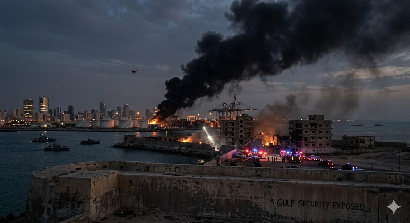 Iran’s Retaliatory Strikes Rock the Gulf, Expose Deep Security Gaps