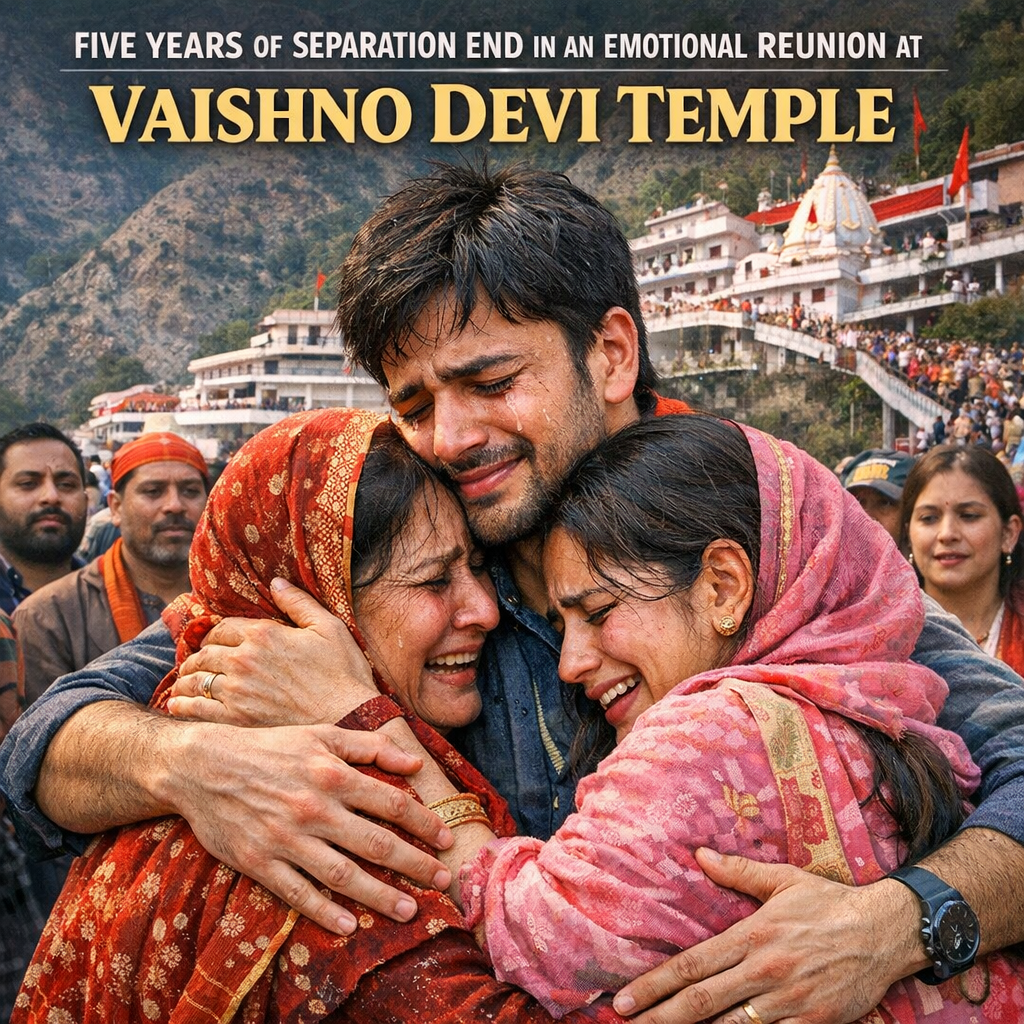 Five Years of Separation End in an Emotional Reunion at Vaishno Devi Temple