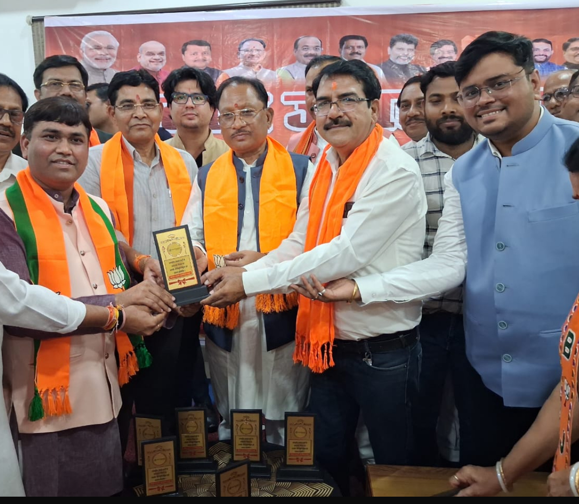 नेत्र शिविर में पहुँचे छत्तीसगढ राज्य के मुख्यमंत्री विष्णु देव साय