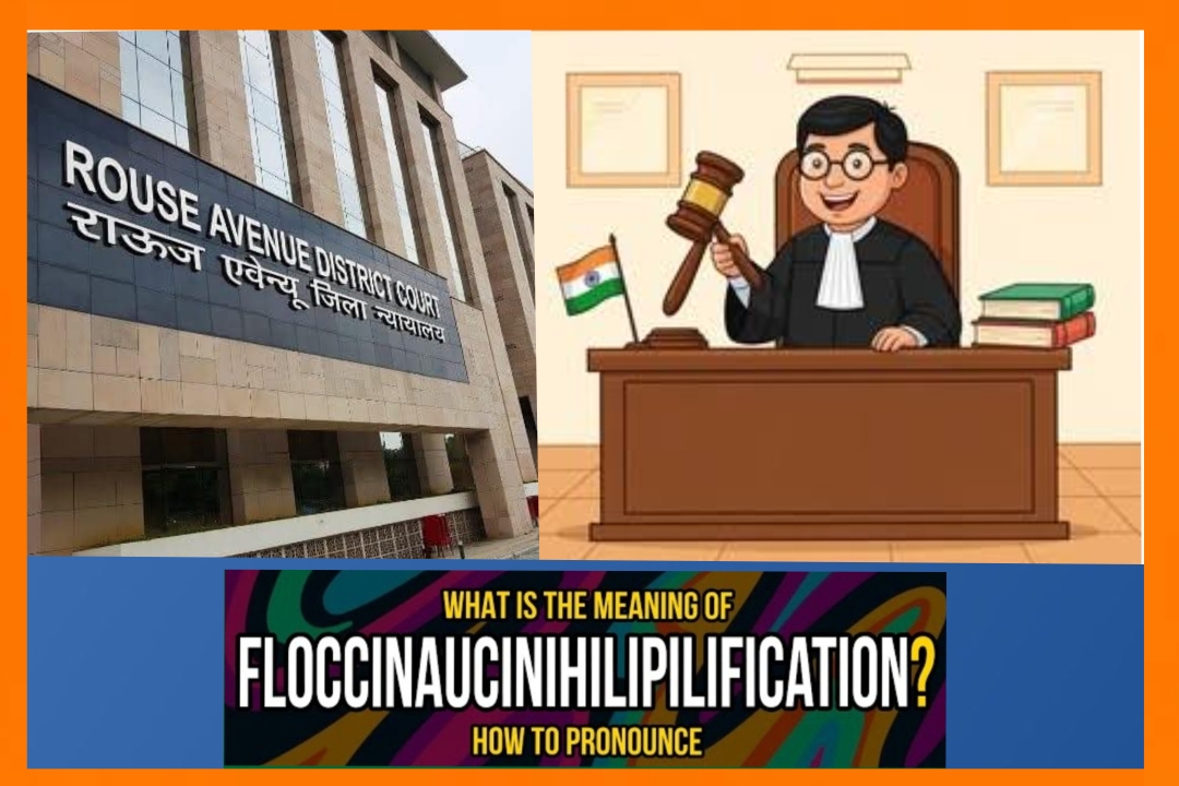 Judge Uses A 29-Letter Word While Dismissing A Petition At Delhi's Rouse Avenue Court – What Does "Floccinaucinihilipilification" Mean-?