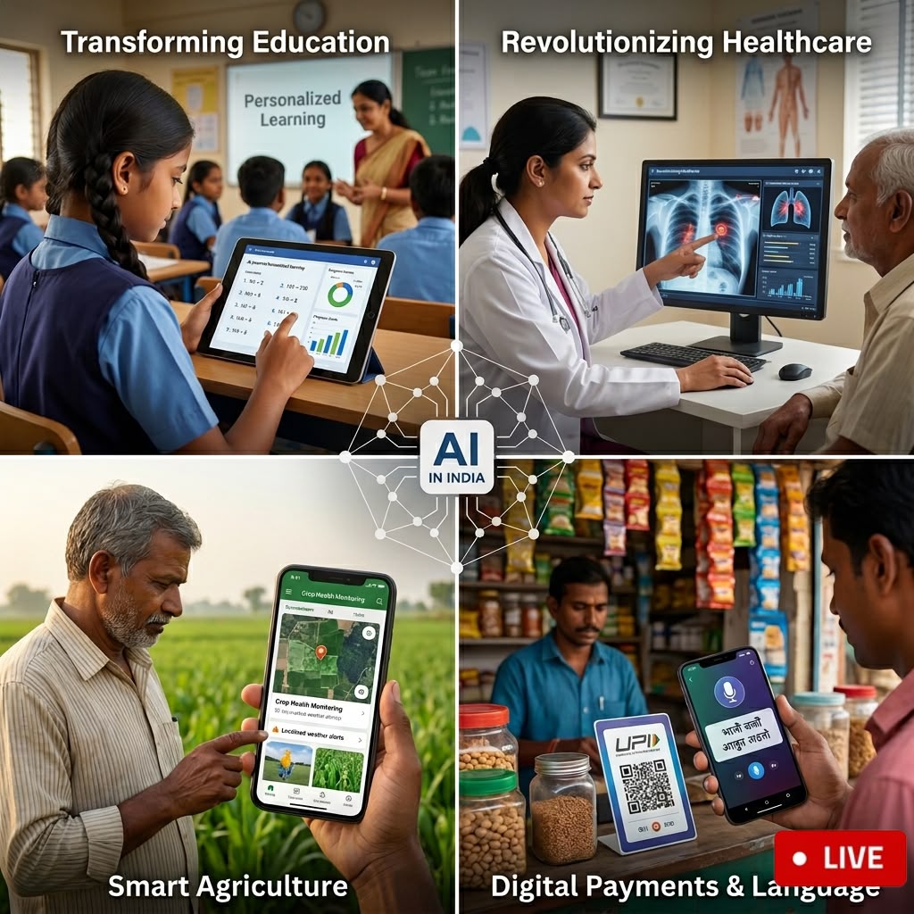 From Classrooms to Clinics: How AI Is Reshaping Daily Life in India