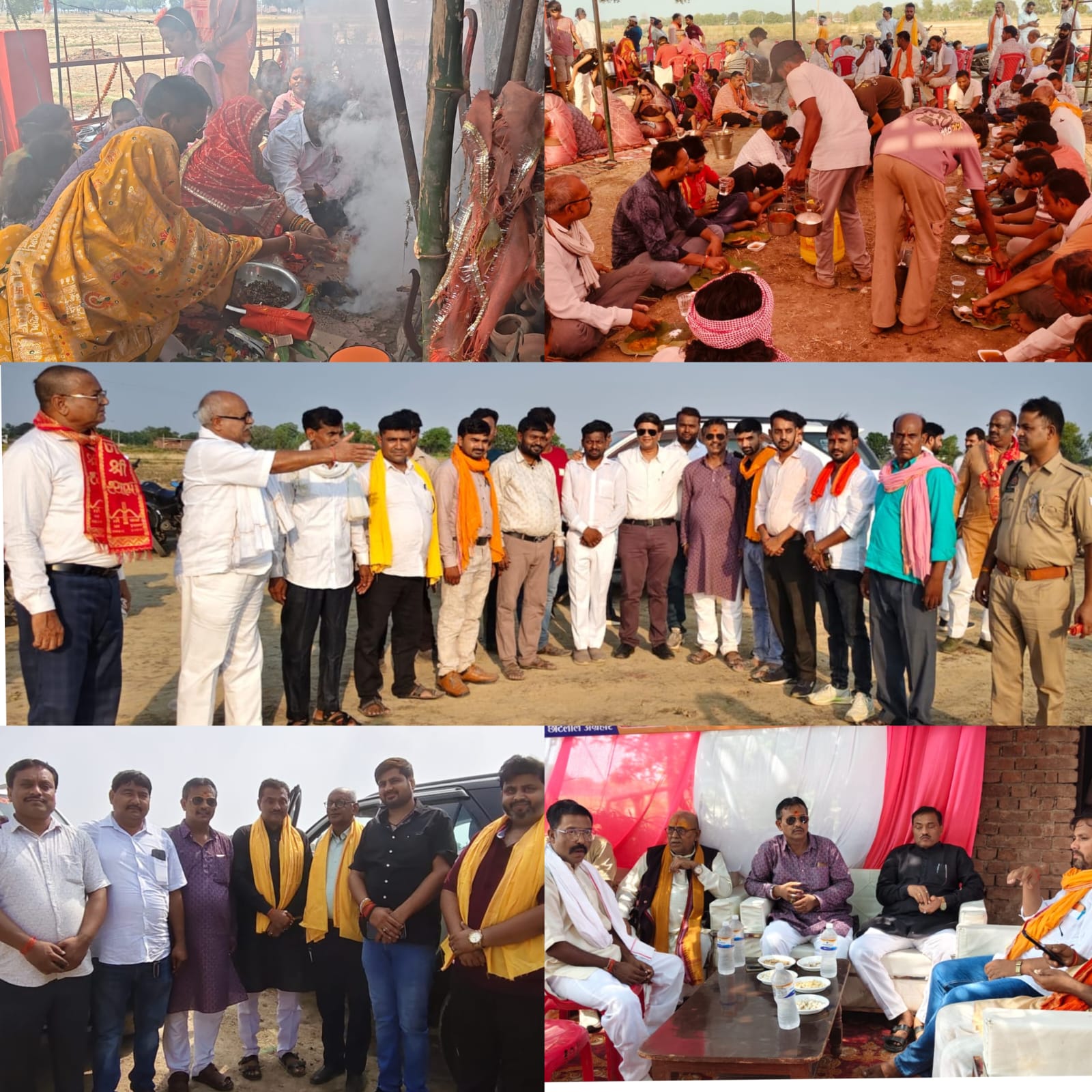 तारा का पुरवा भैरव बाबा धाम में अखंड रामचरितमानस पाठ और भंडारे का आयोजन